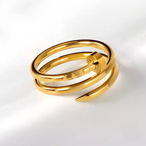 Anillo de Clavo en oro 18k para mujer