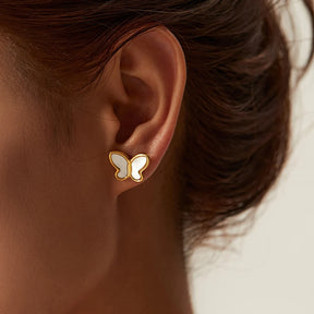 Pendientes Mariposa Brillante