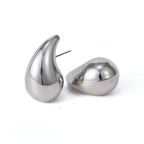 Pendientes con forma de gota de agua