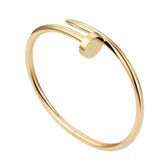 Pulsera Brazalete Clavo oro 18k