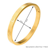 Brazalete Love Stella Maris Oro 18k 